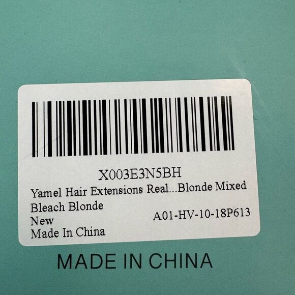 Remy Human Hair Extensions - Blonde 10” - Picture 2 of 8